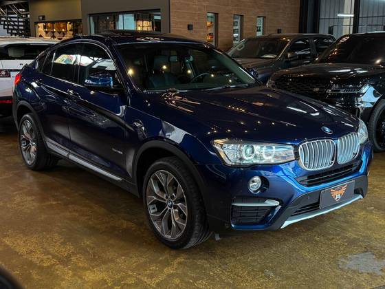BMW X4 2.0 28I X LINE 4X4 16V TURBO GASOLINA 4P AUTOMÁTICO BMW X4 2.0 28I X LINE 4X4 16V TURBO GASOLINA 4P AUTOMÁTICO